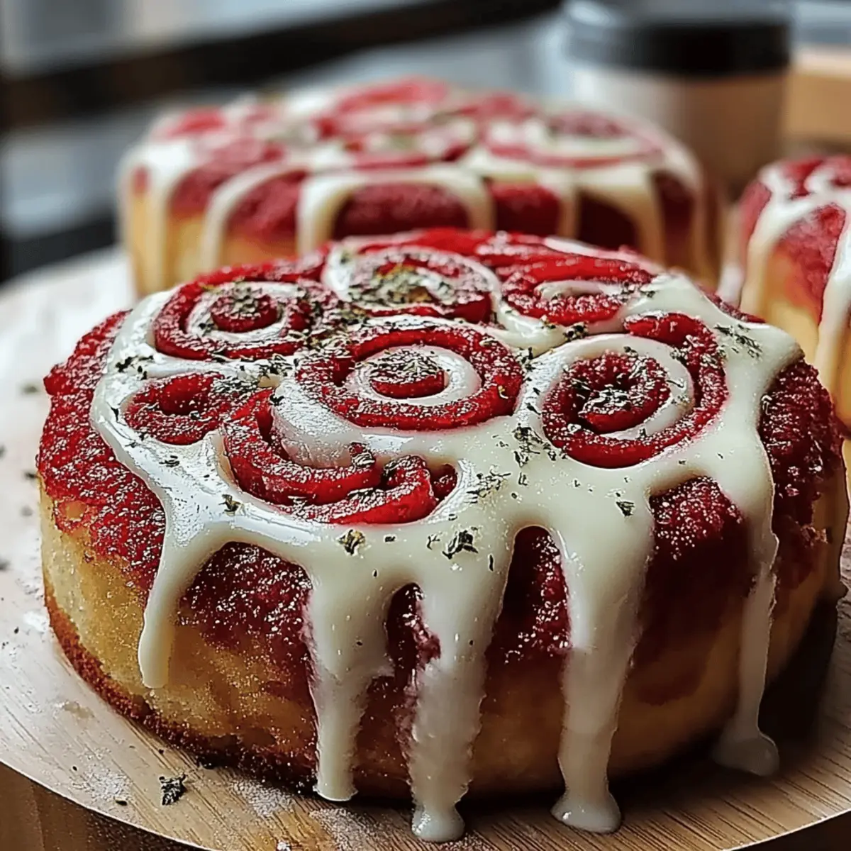 Red Velvet Cinnamon Rolls