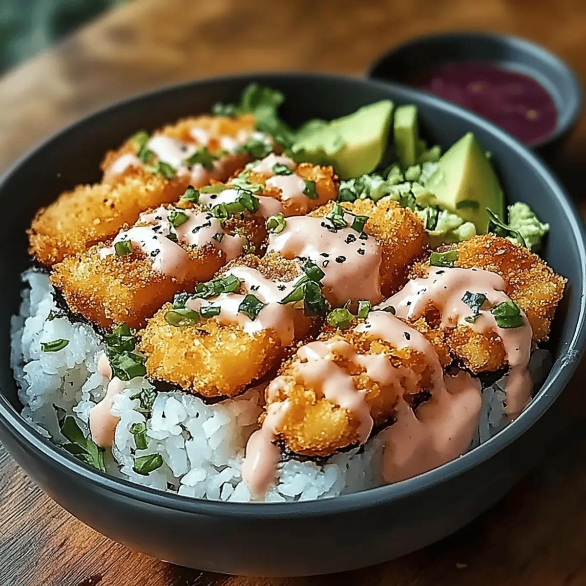 Crispy Fish Taco Bowls