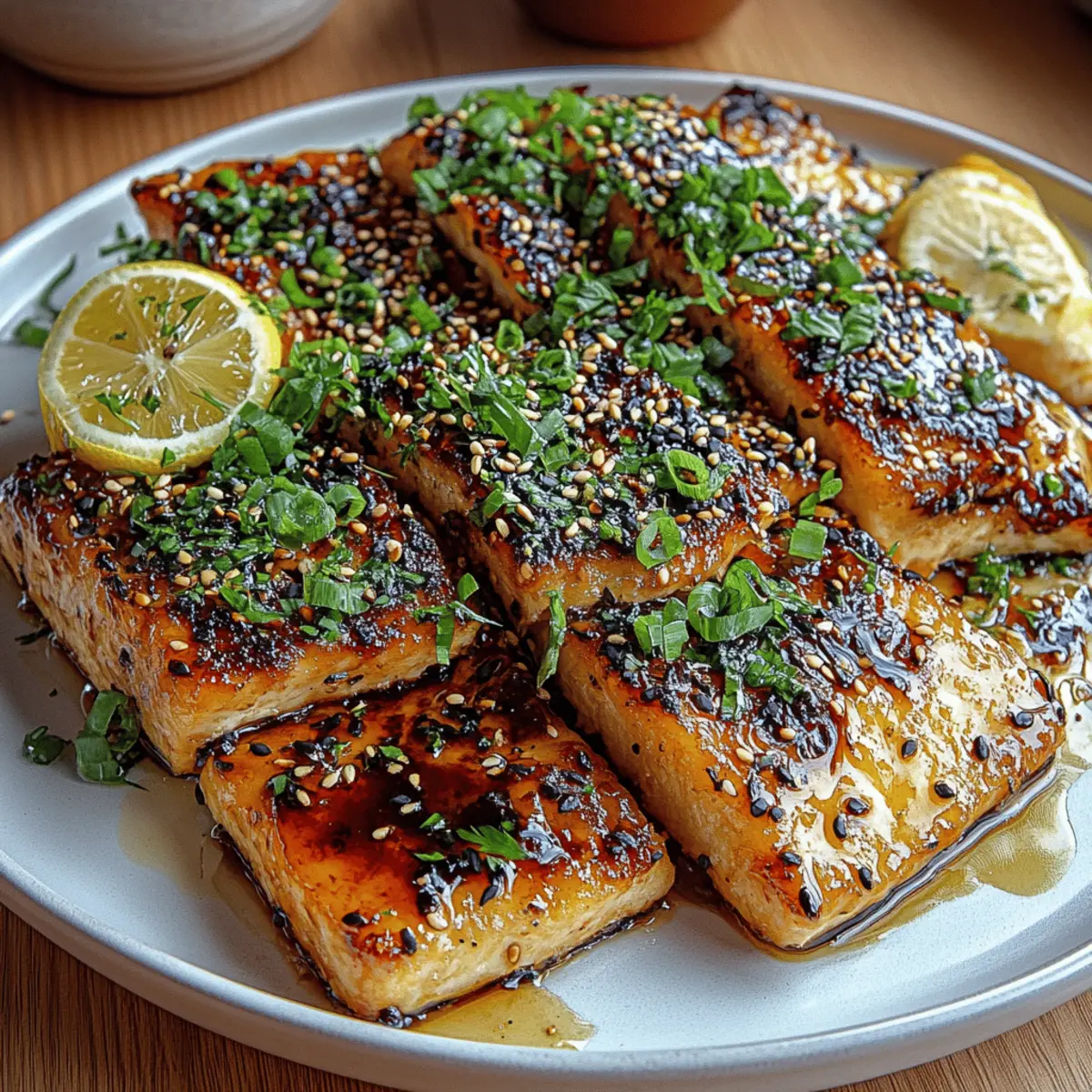 Broiled Miso Salmon