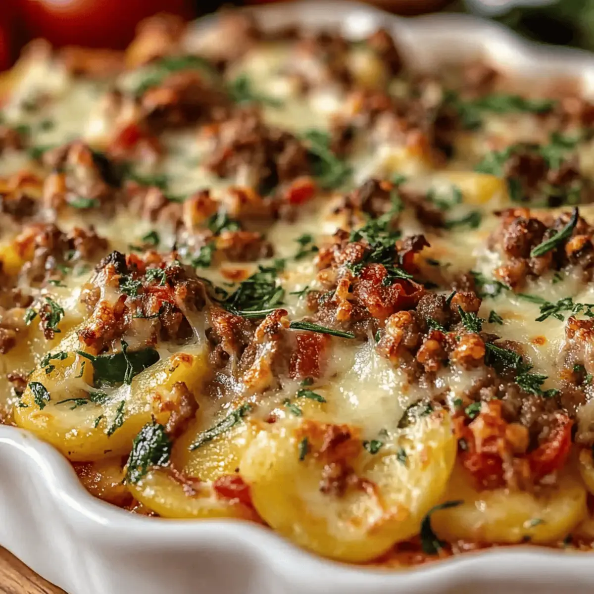 Ground Turkey Zucchini Casserole