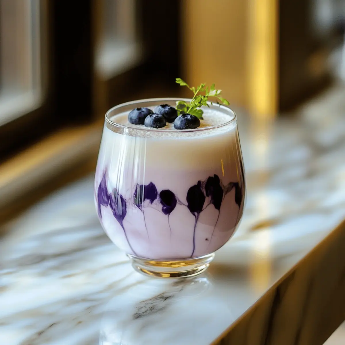 Bat Wing Bubble Tea Mocktail