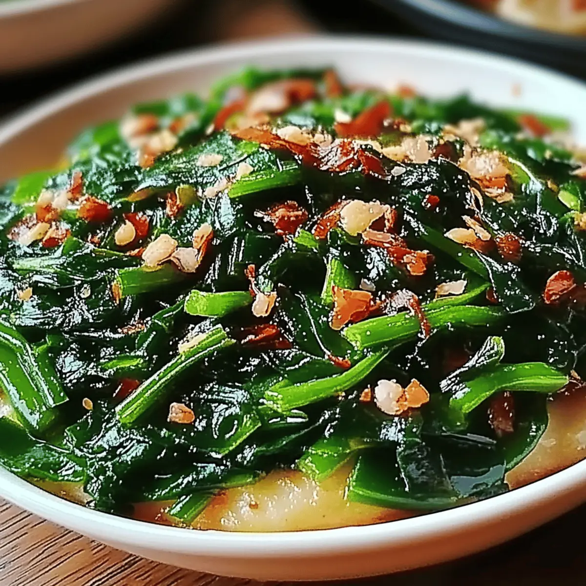 Korean Spinach Salad