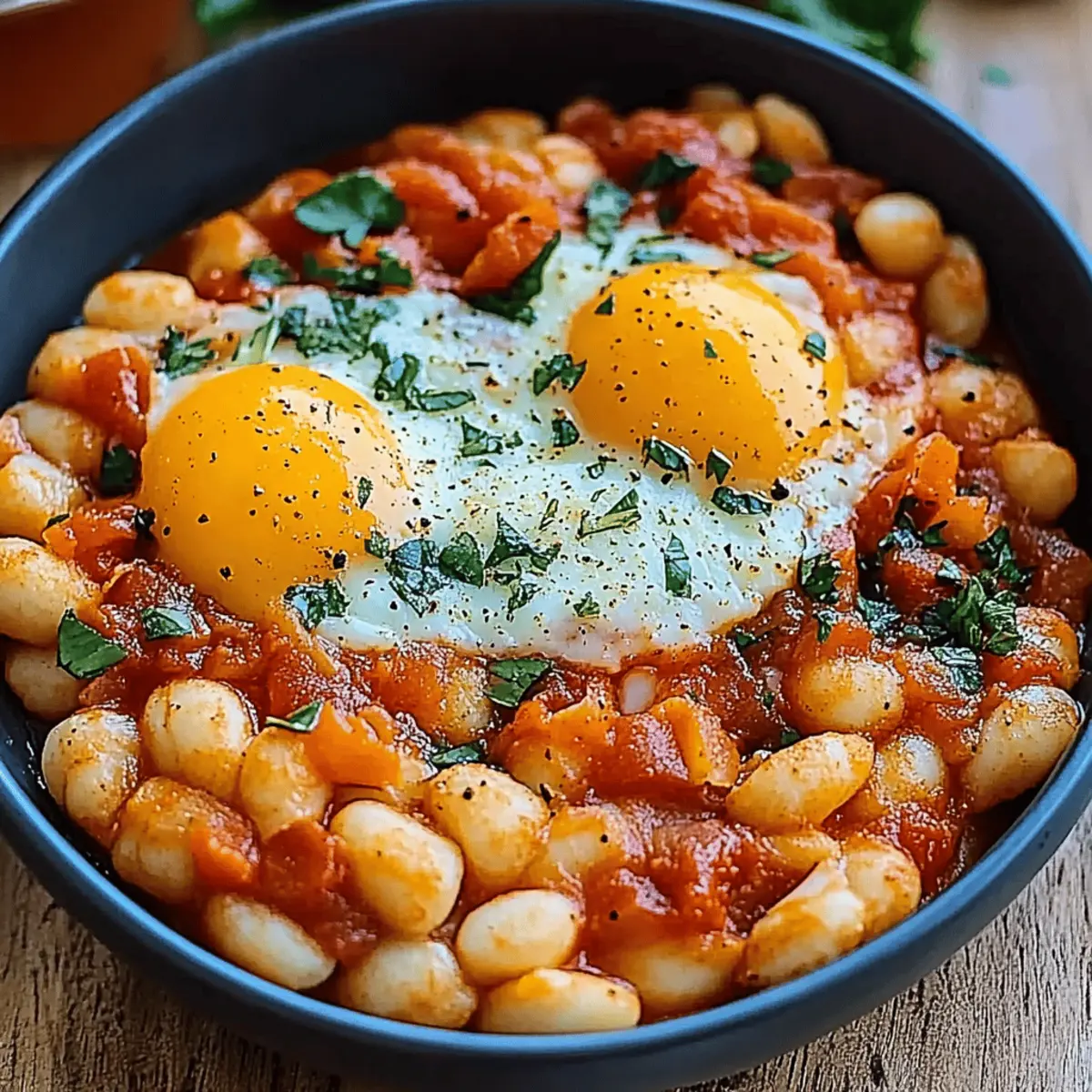 Spanish Beans & Eggs