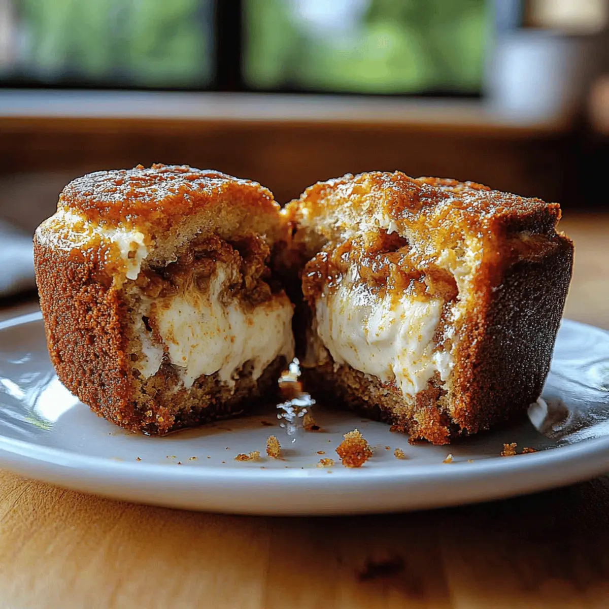 Pumpkin Cream Cheese Muffins