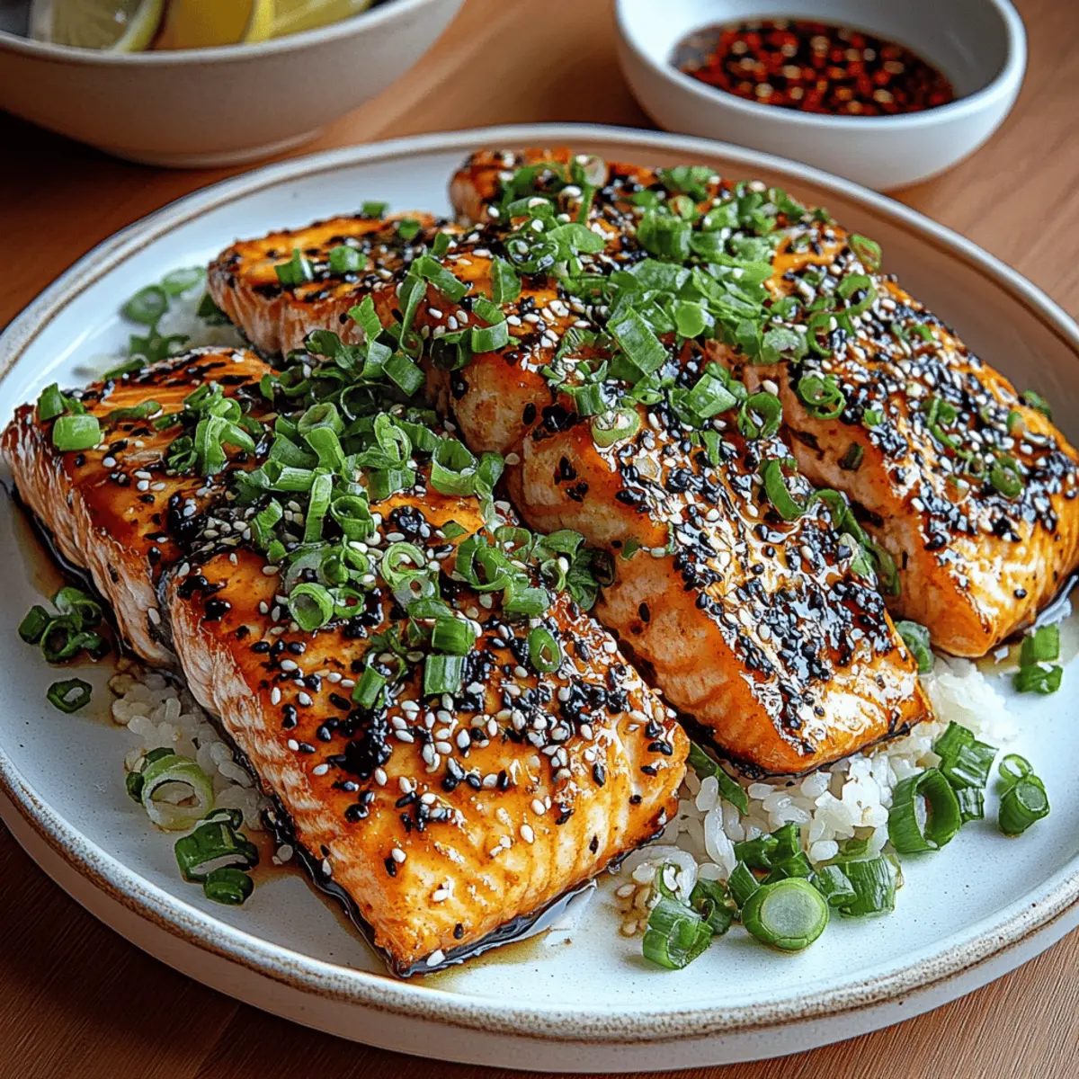 Broiled Miso Salmon