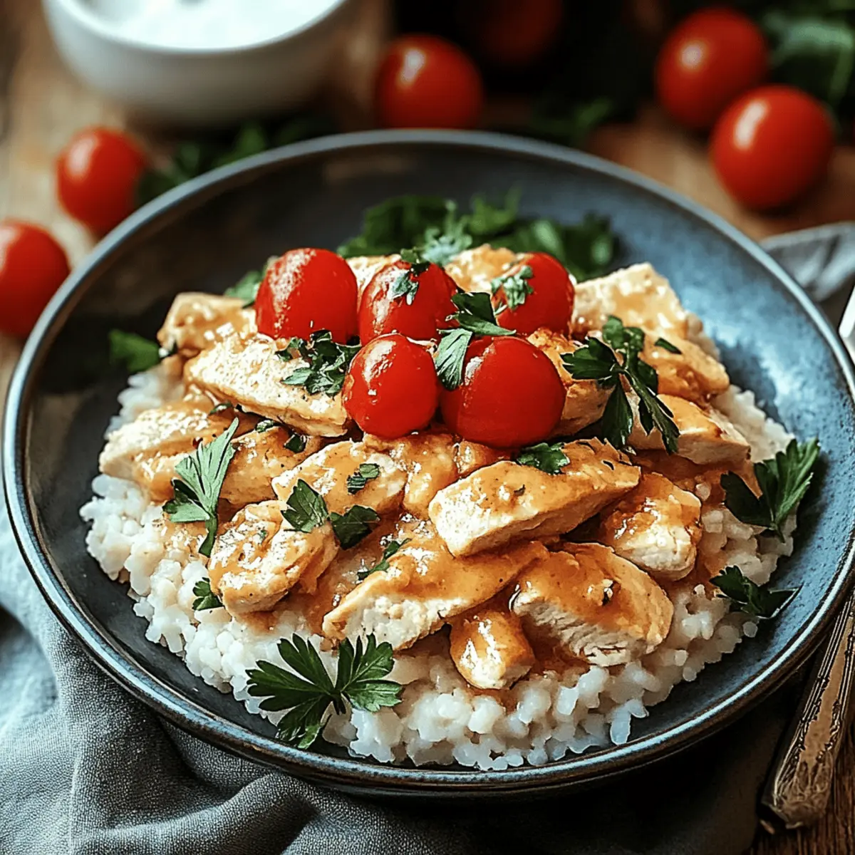 Coconut Chicken Rice Bowl