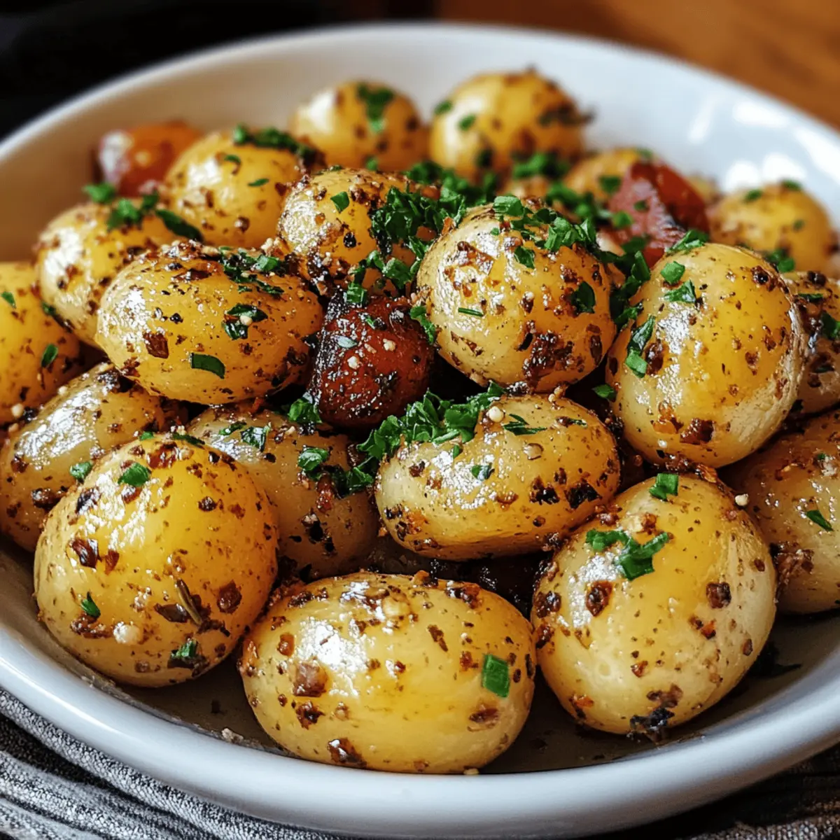 Honey Mustard Potatoes