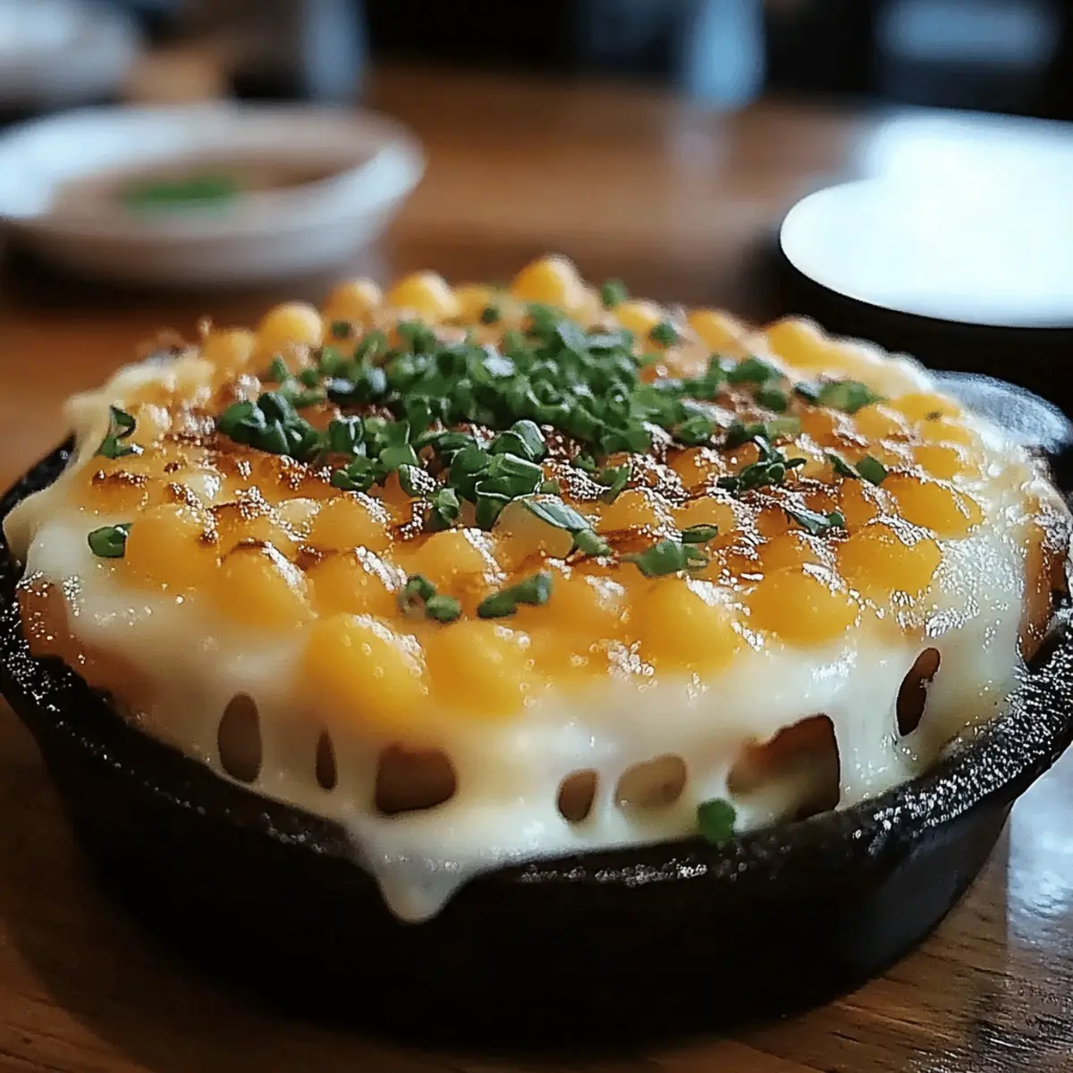 Korean Corn Cheese