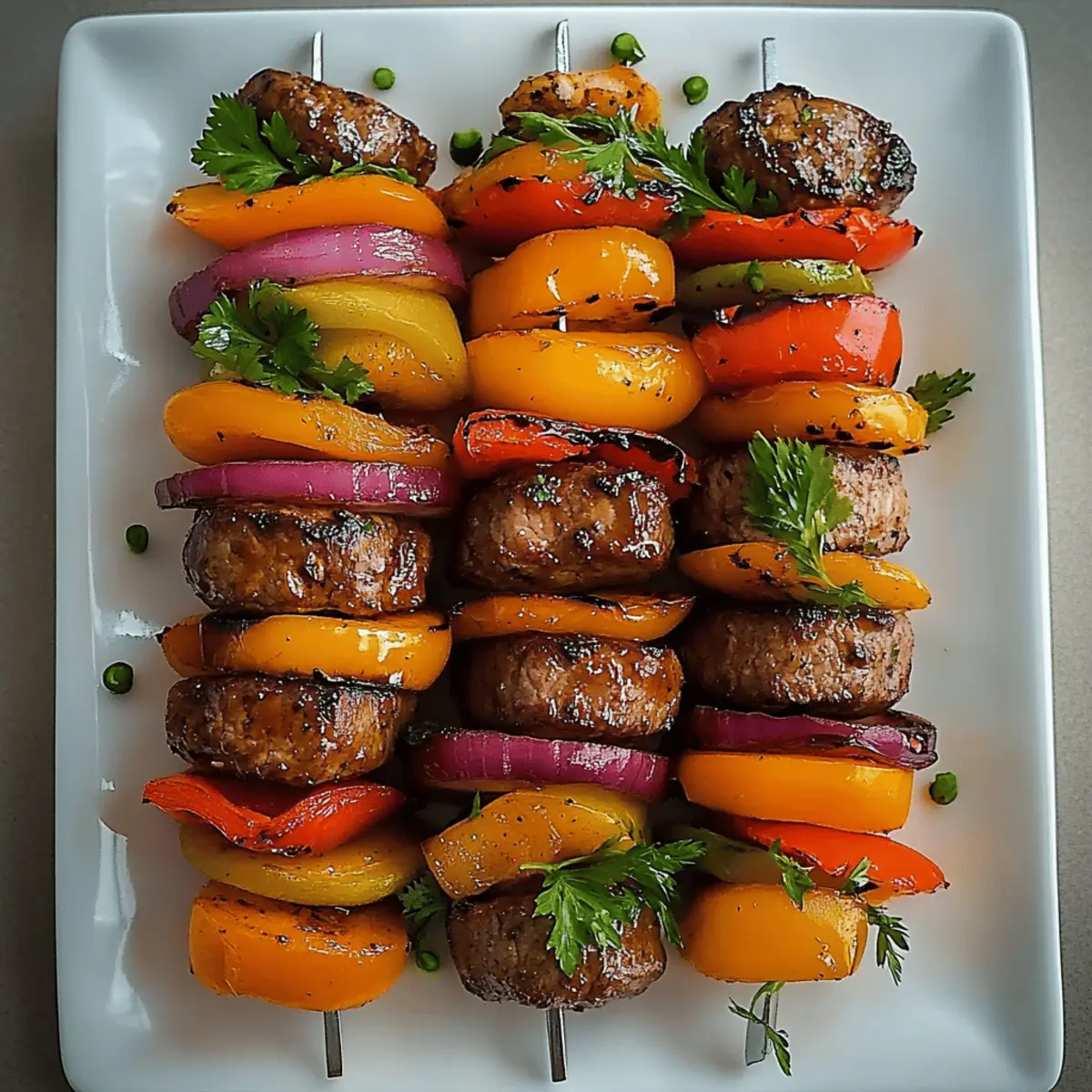 Fajita Steak Kabobs