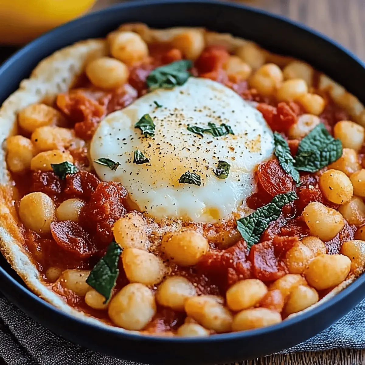 Spanish Beans & Eggs