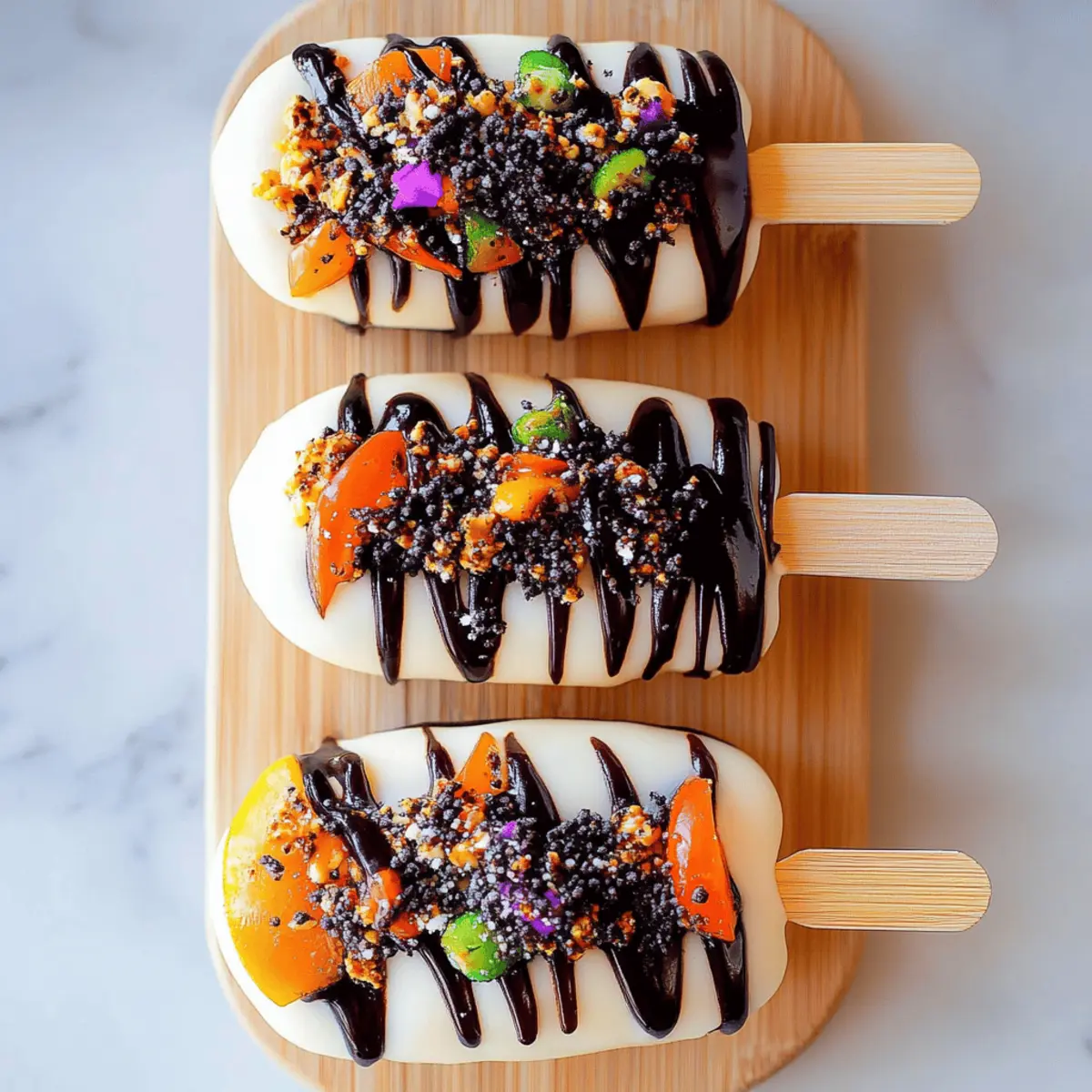 Halloween Cakesicles