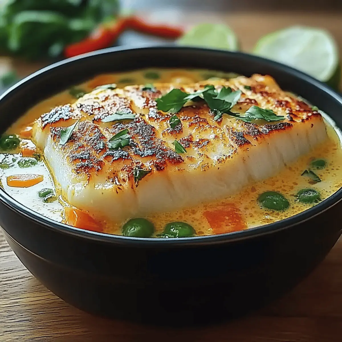 Coconut Lime Fish Soup