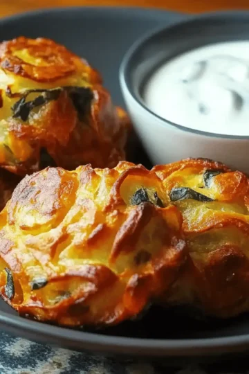 Onion and Spinach Pakoras with Mint Raita