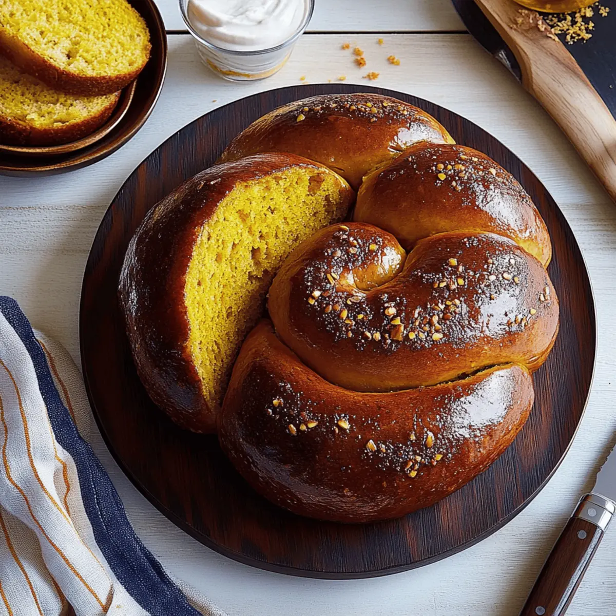 Pumpkin Challah