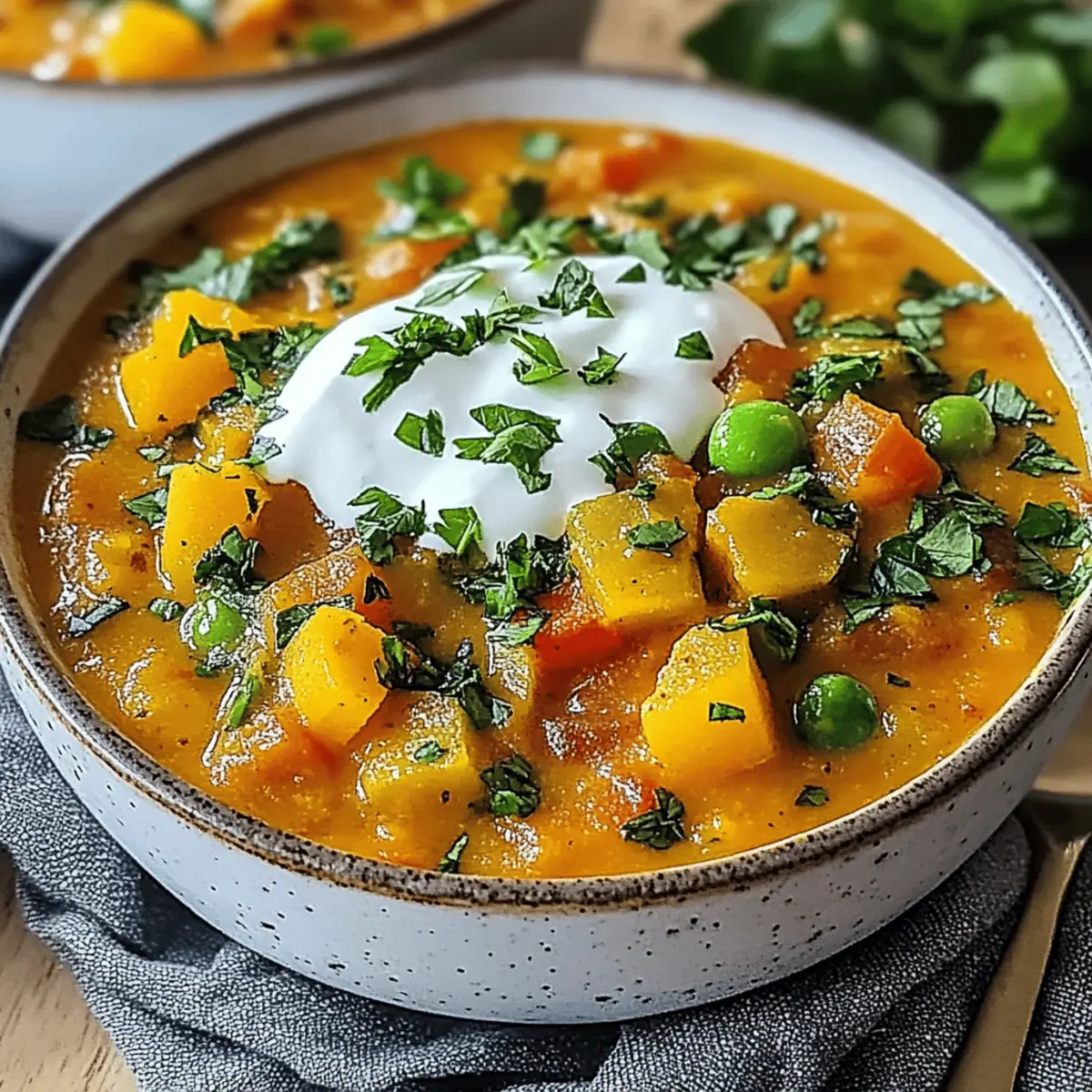 Turmeric Lentil Soup