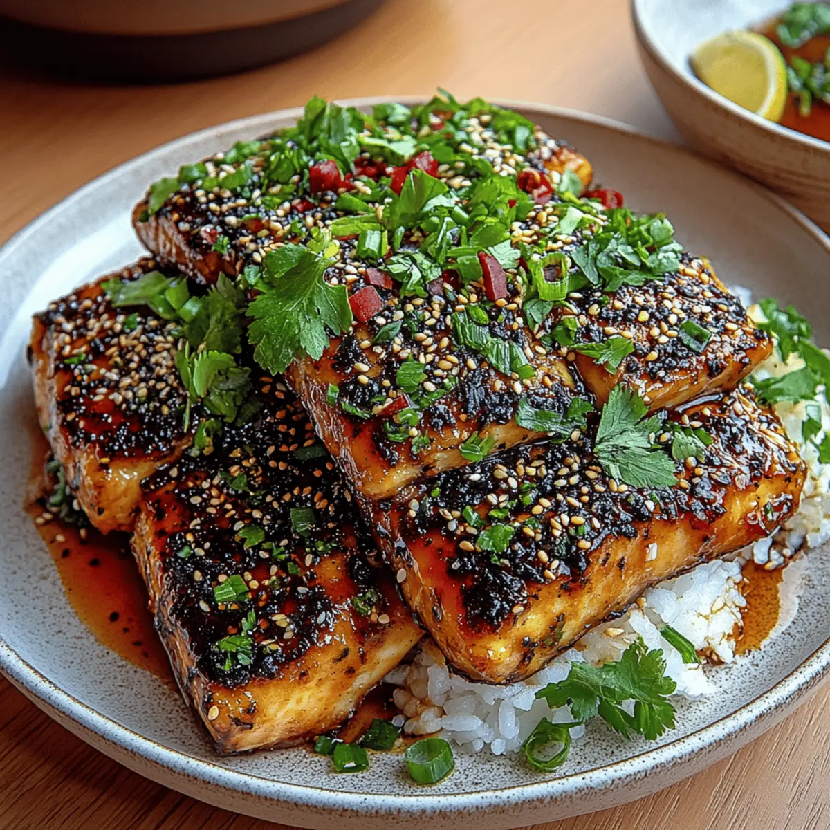 Broiled Miso Salmon