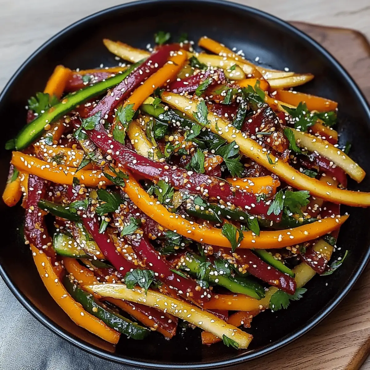 Carrot Sesame Salad