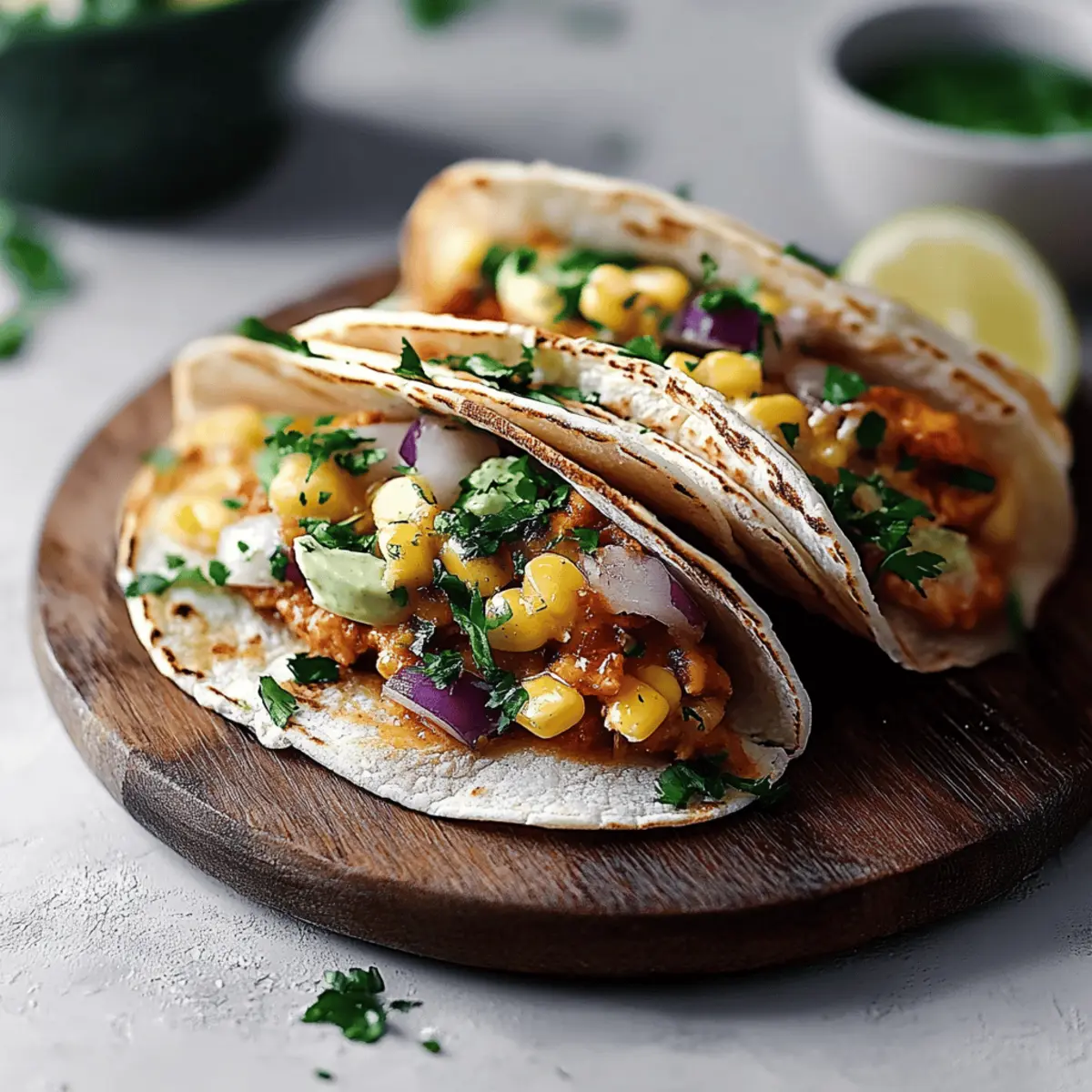 Huli Huli Chicken Tacos