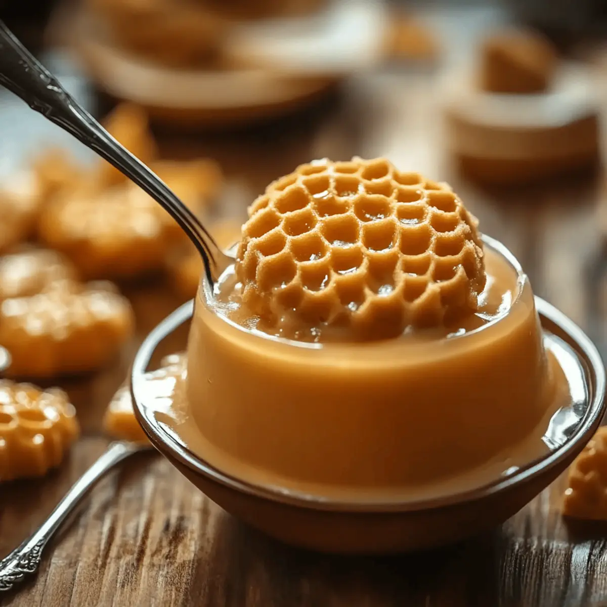 Hufflepuff Honeycomb Butterbeer Treats