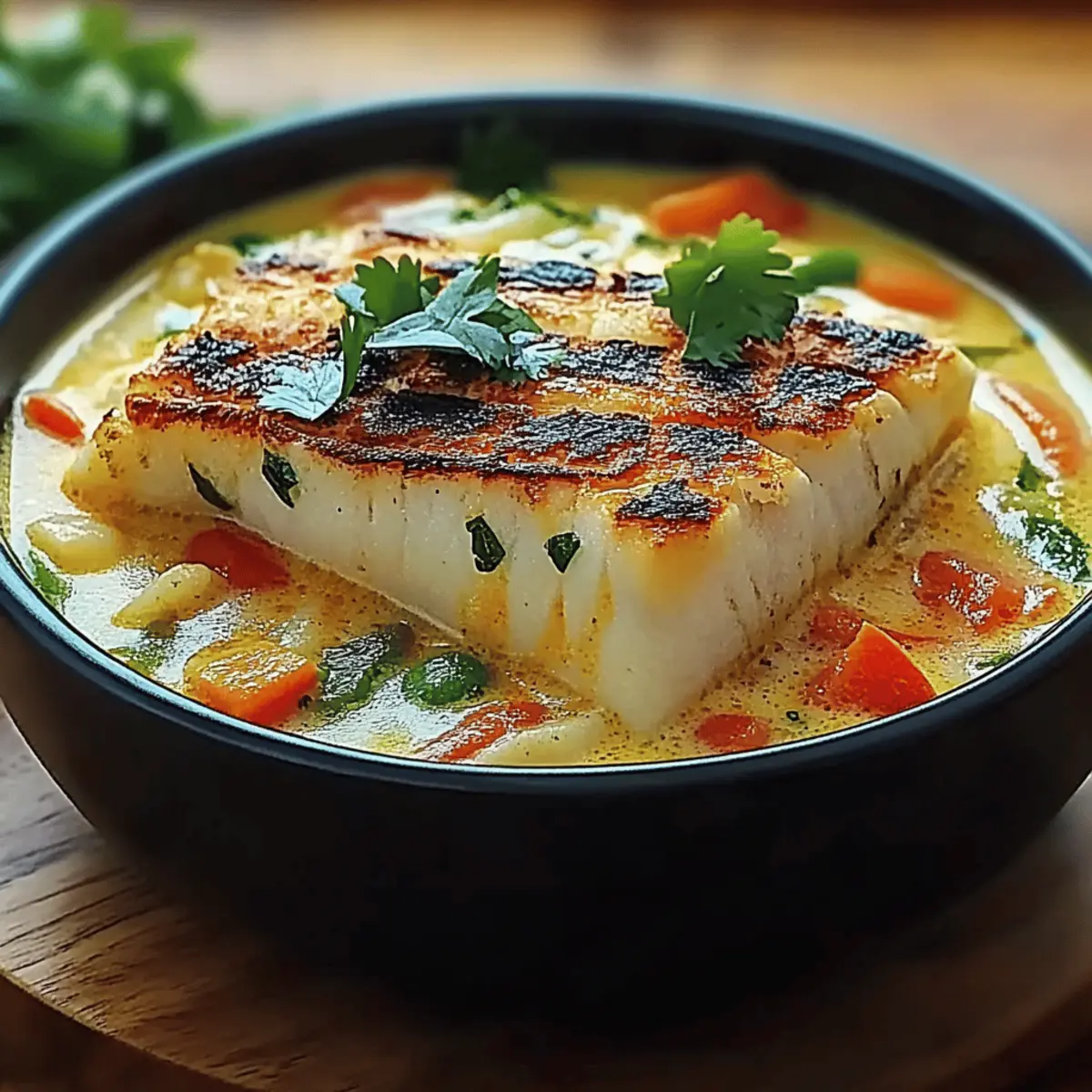 Coconut Lime Fish Soup