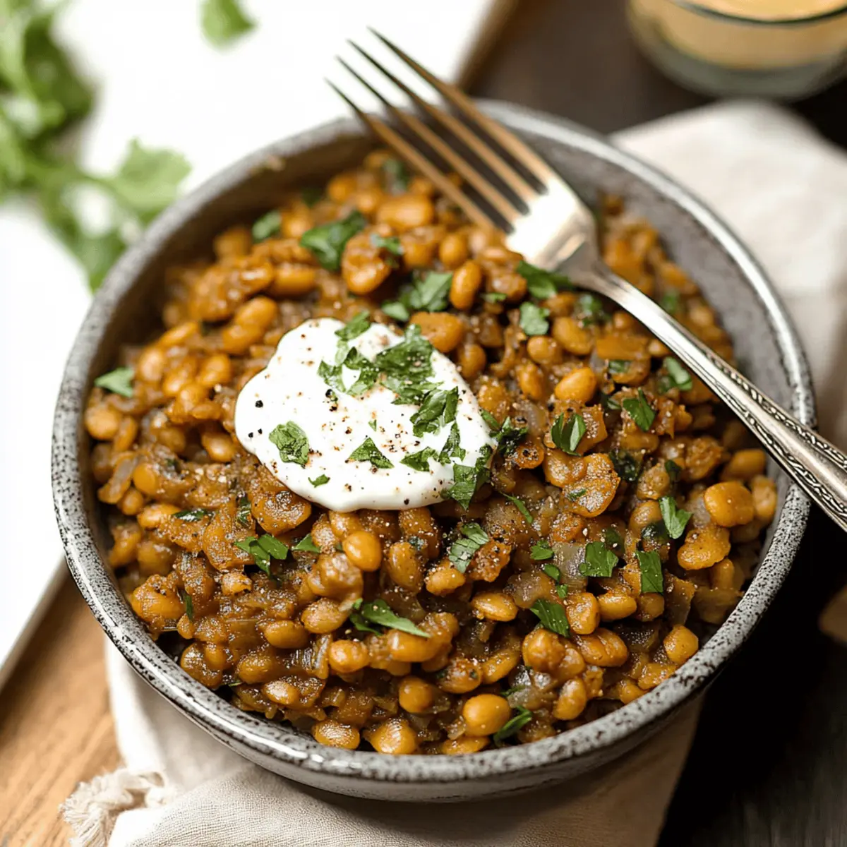 One Pot Lentils