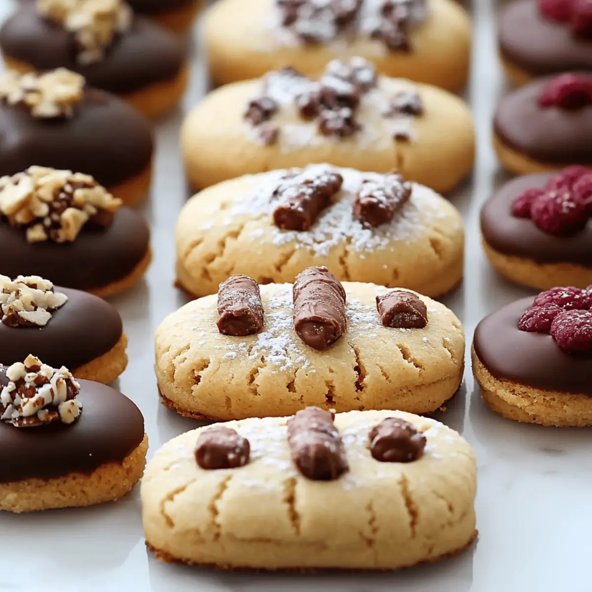 Three Cookies from One Dough