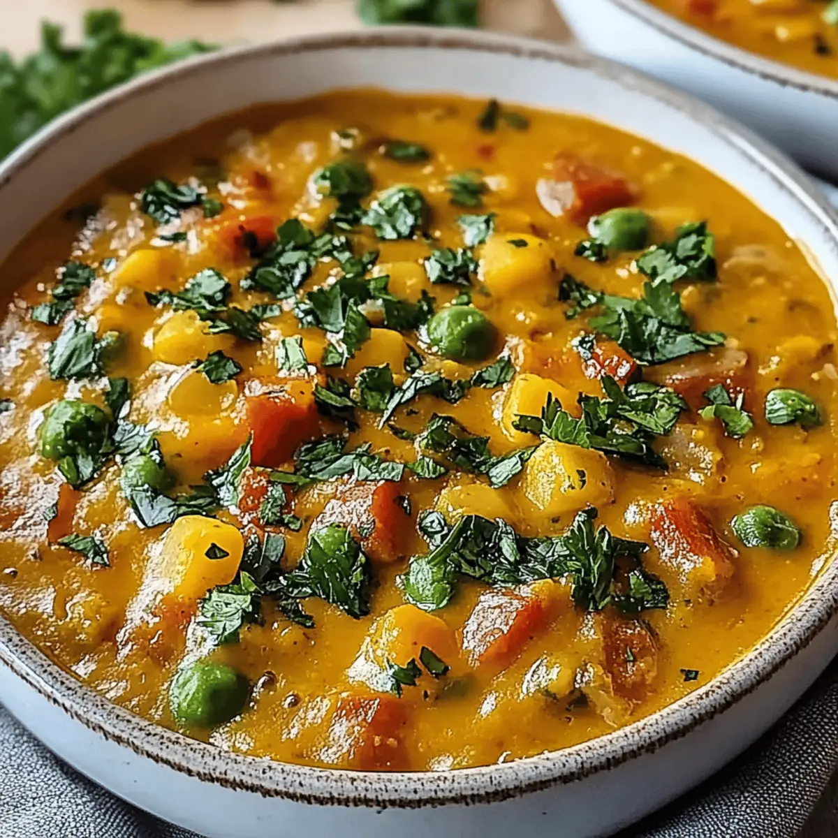 Turmeric Lentil Soup