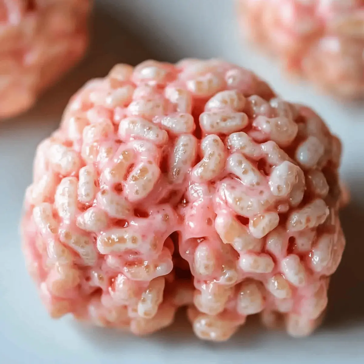 Marshmallow Rice Bubbles Halloween Brains