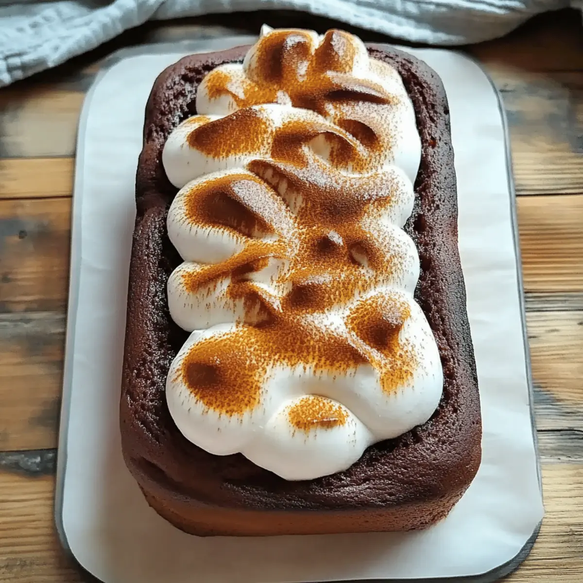 S’mores Loaf Cake