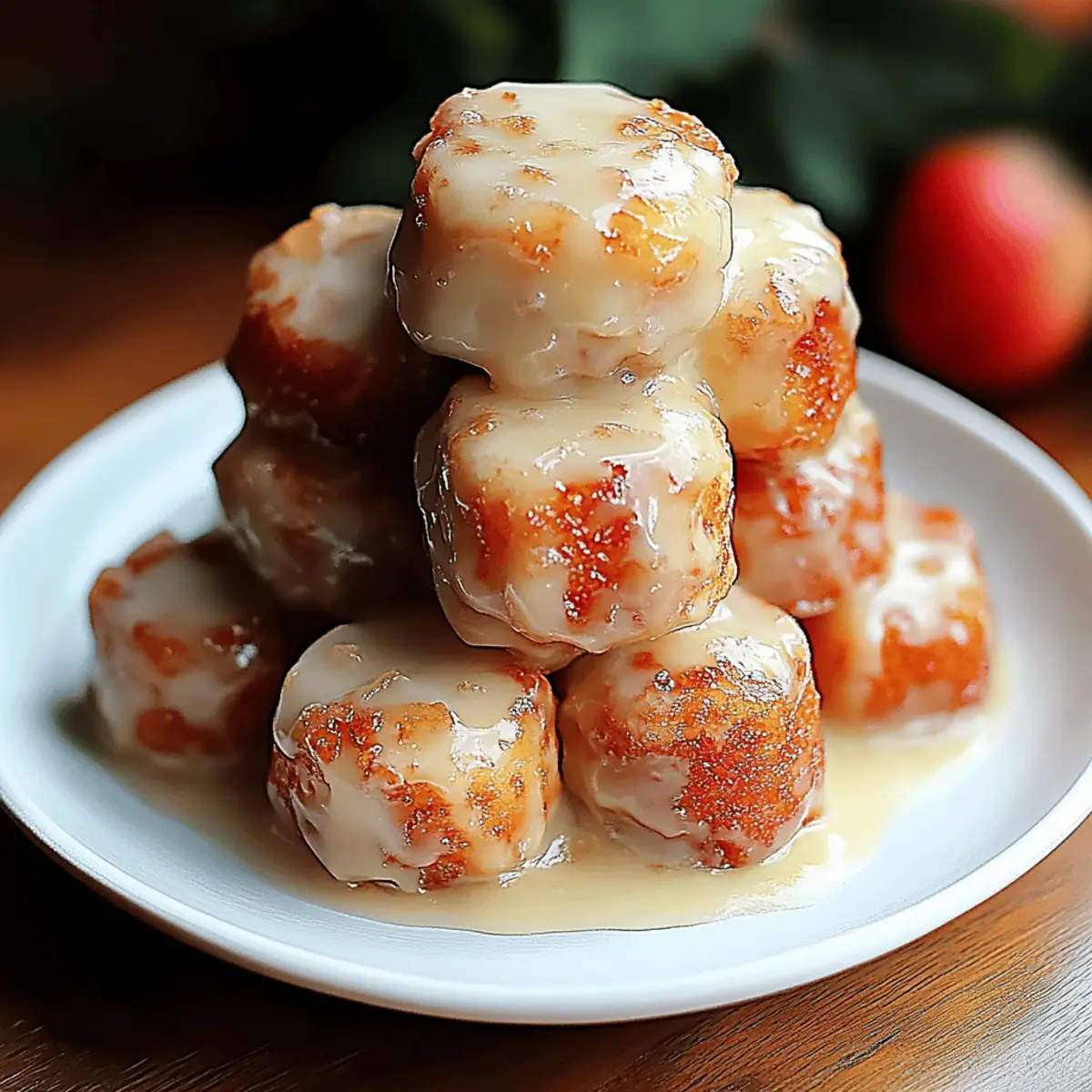 Apple Fritter Bites