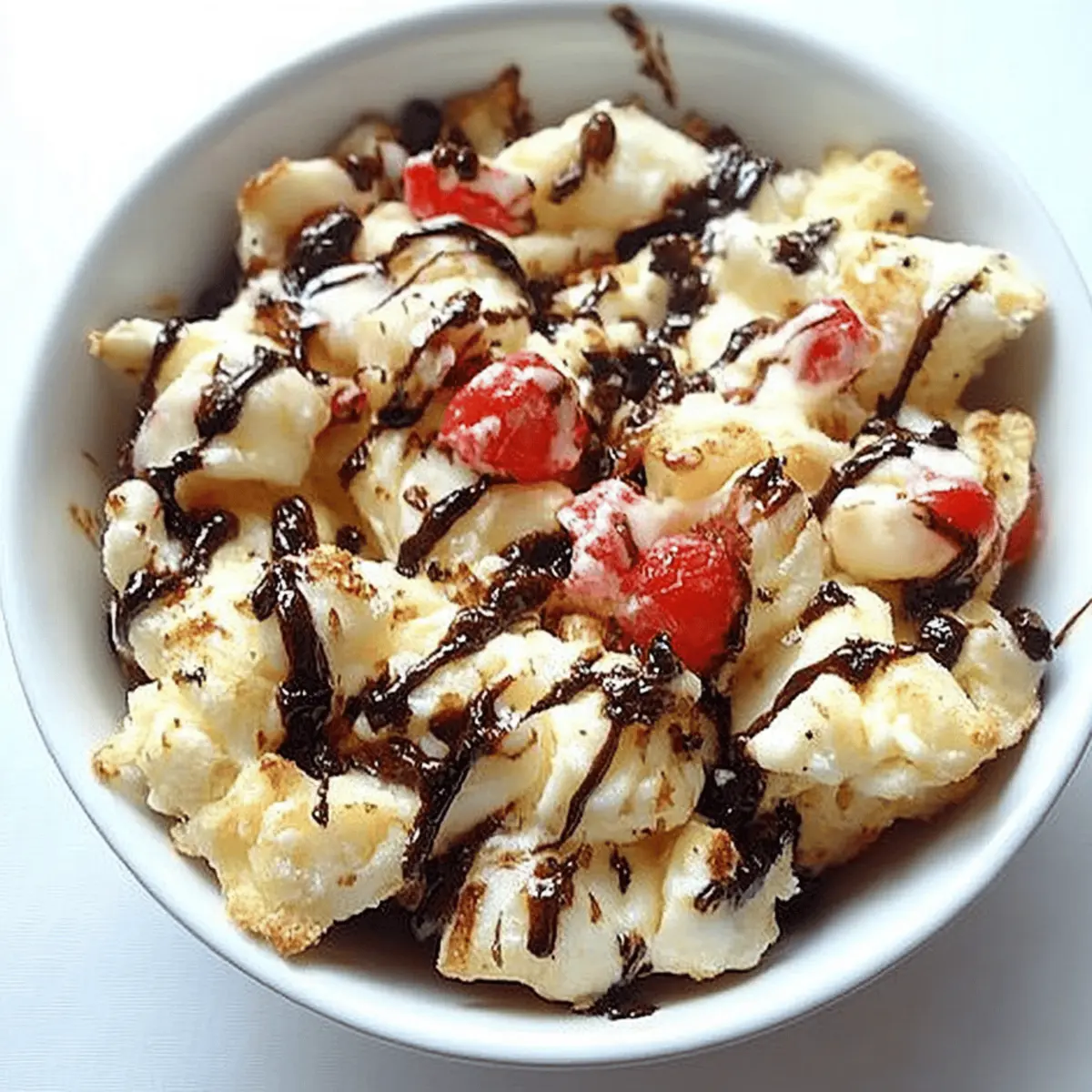 Peppermint Bark Popcorn