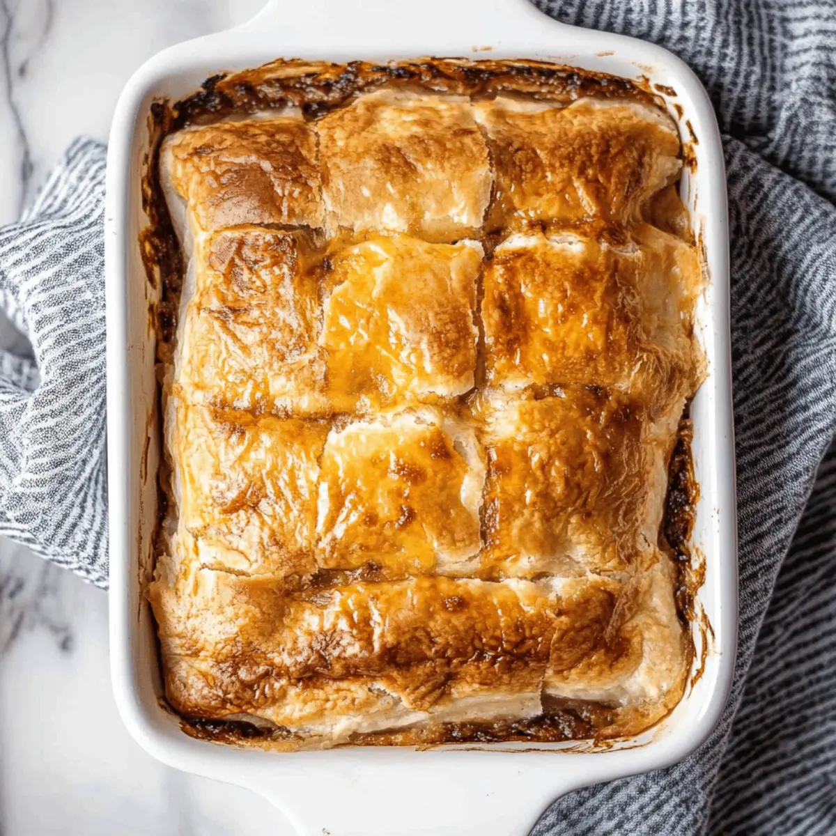 Phyllo Meat Pie