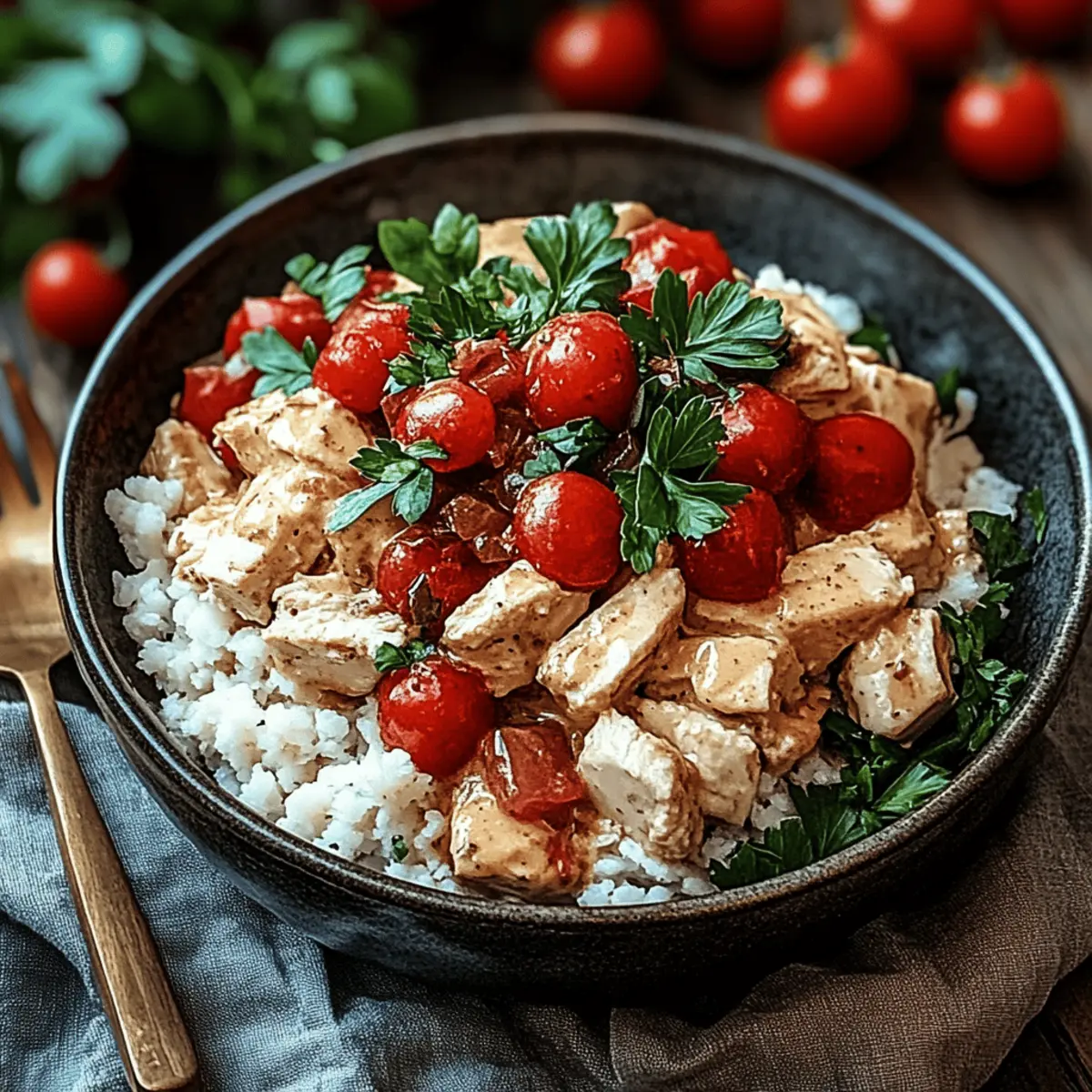 Coconut Chicken Rice Bowl