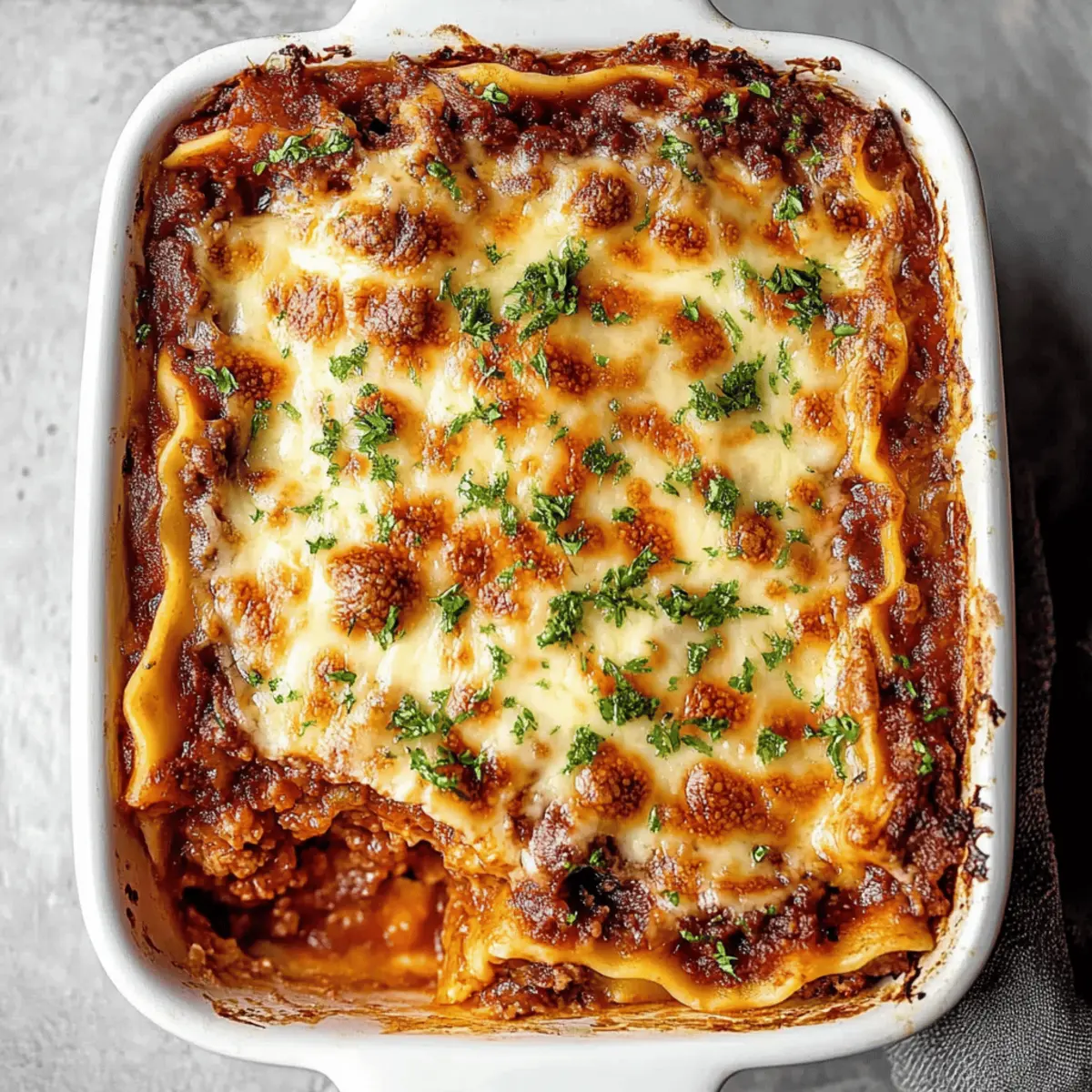Meat Lasagna
