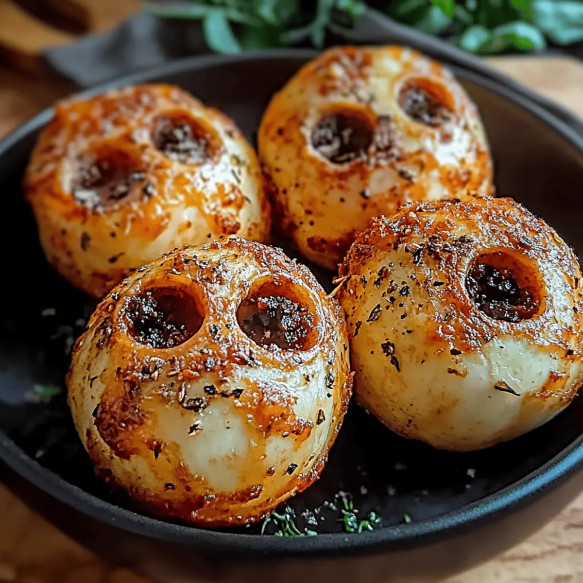 Spooky Skull Potatoes