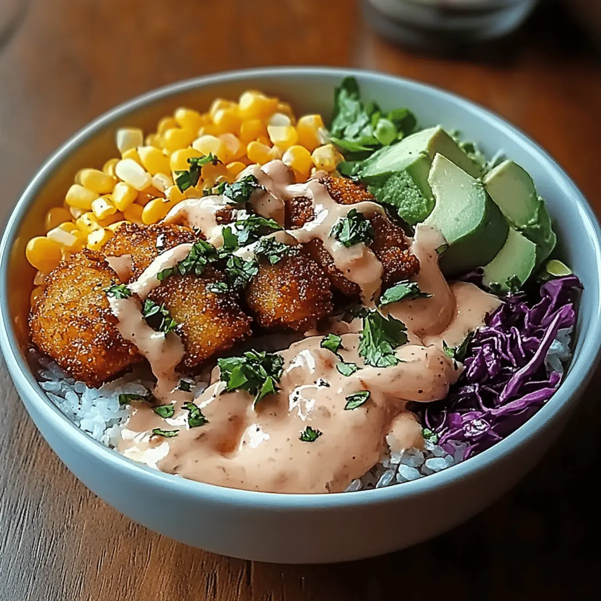 Crispy Fish Taco Bowls