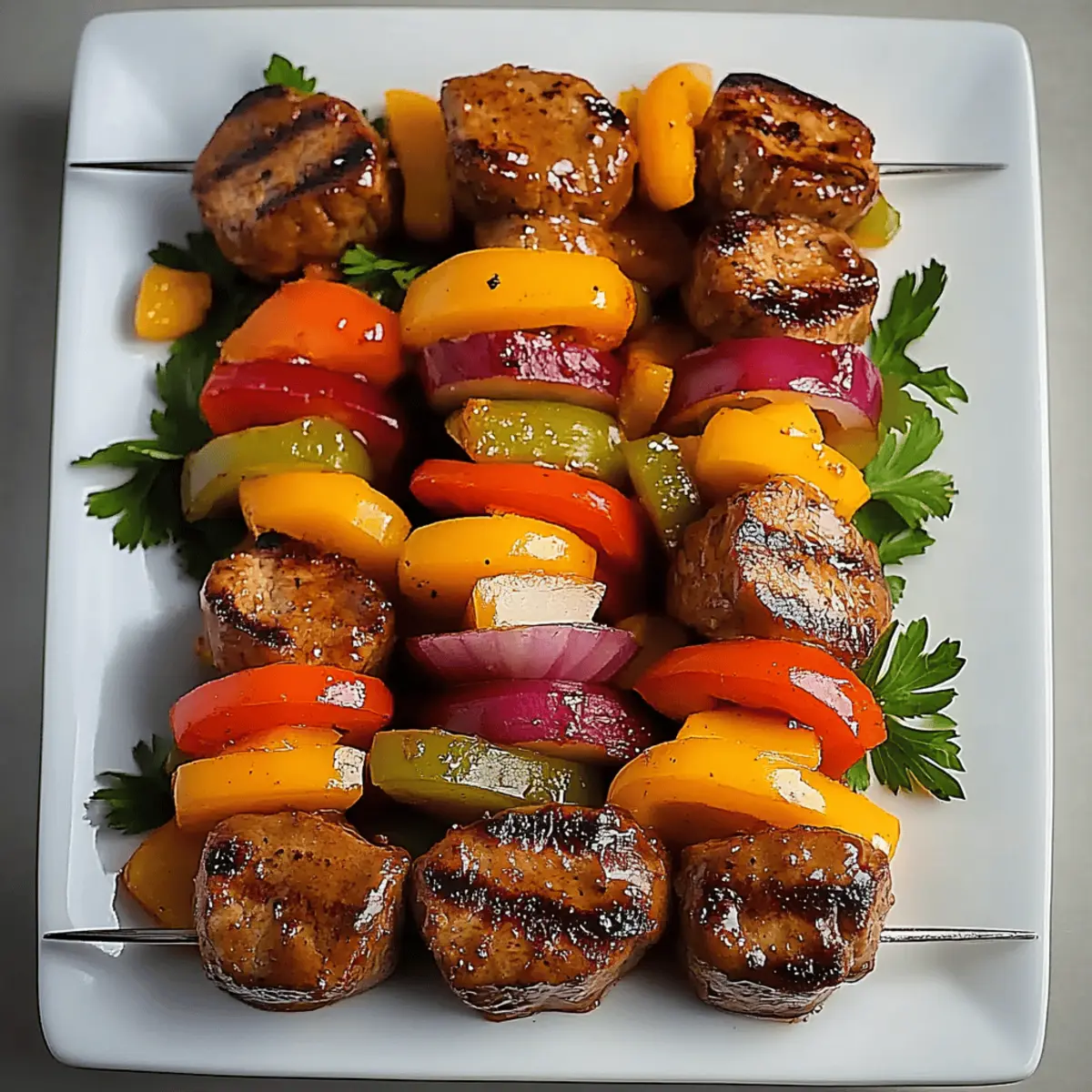 Fajita Steak Kabobs
