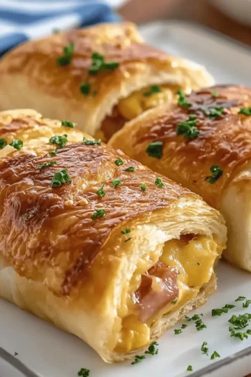 Sausage Egg Breakfast Roll-Ups