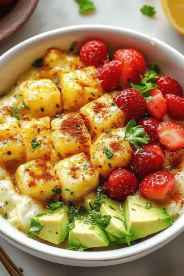 Zesty Shrimp & Avocado Bowls