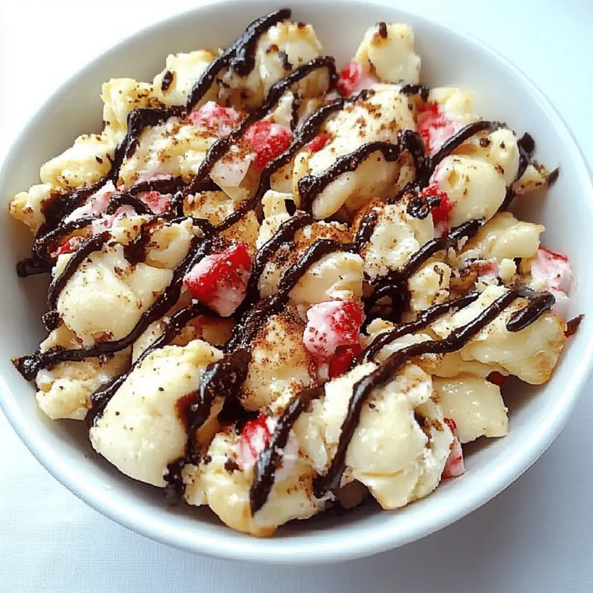 Peppermint Bark Popcorn