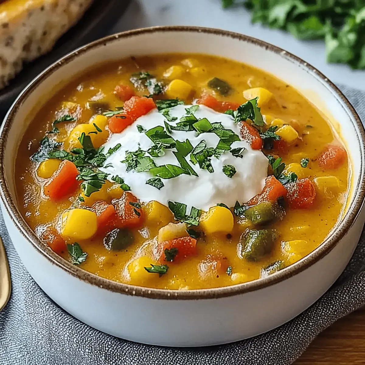 Turmeric Lentil Soup