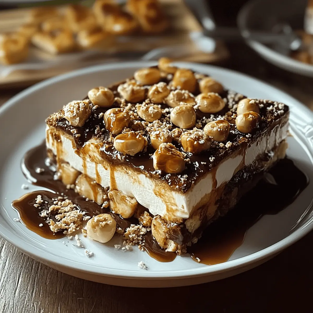 No-Bake S’mores Lasagna