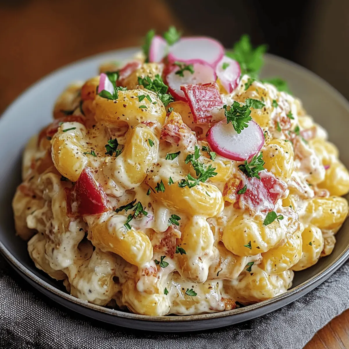 Creamy American Macaroni Salad