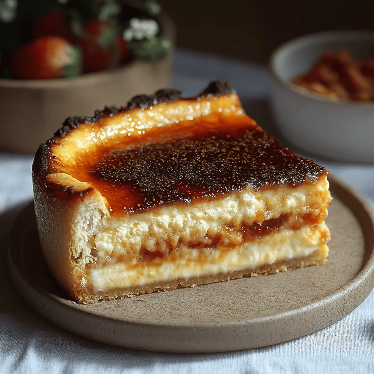 Crème Brûlée Cheesecake