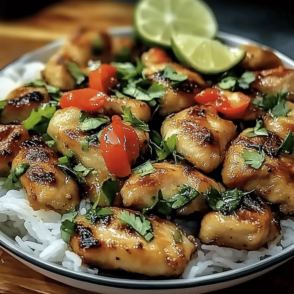 Juicy Lemongrass Chicken Vietnamese Style