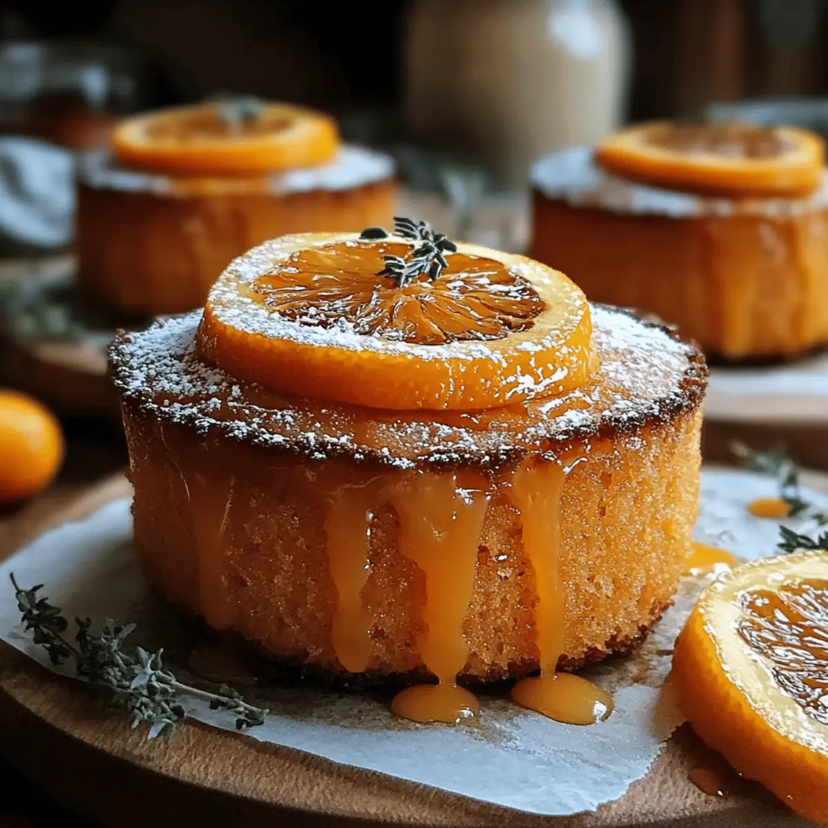 Orange Ginger Honey Cake