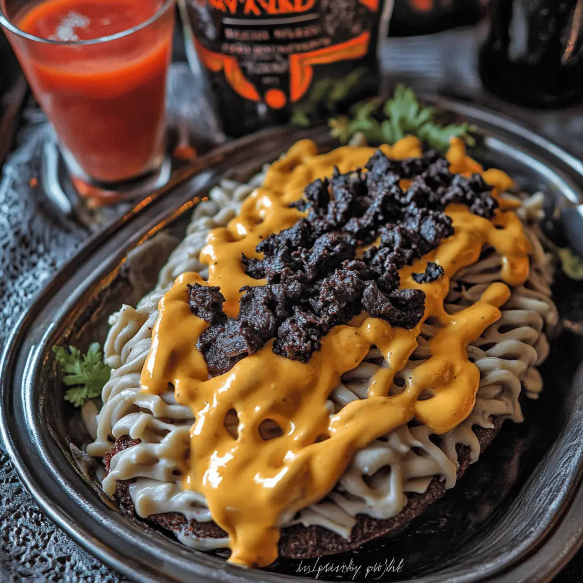 Halloween Pumpkin Ale Mac and Cheese
