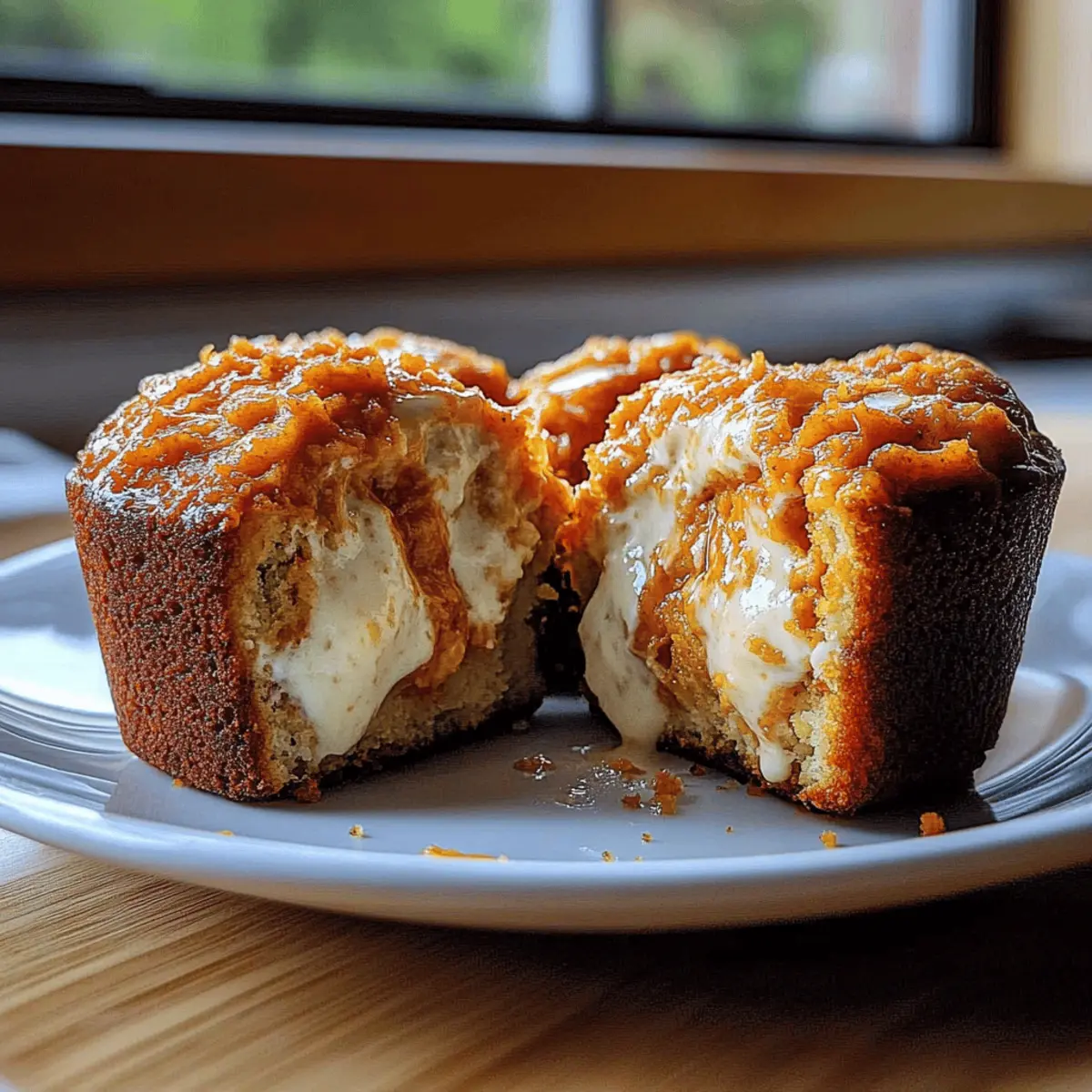 Pumpkin Cream Cheese Muffins