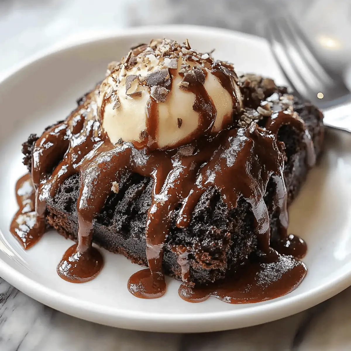 Crockpot Chocolate Lava Cake