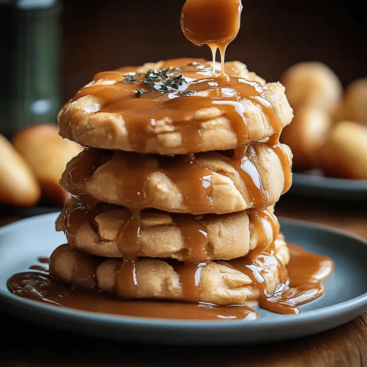 Caramel-Drizzled Apple Cinnamon Cookies